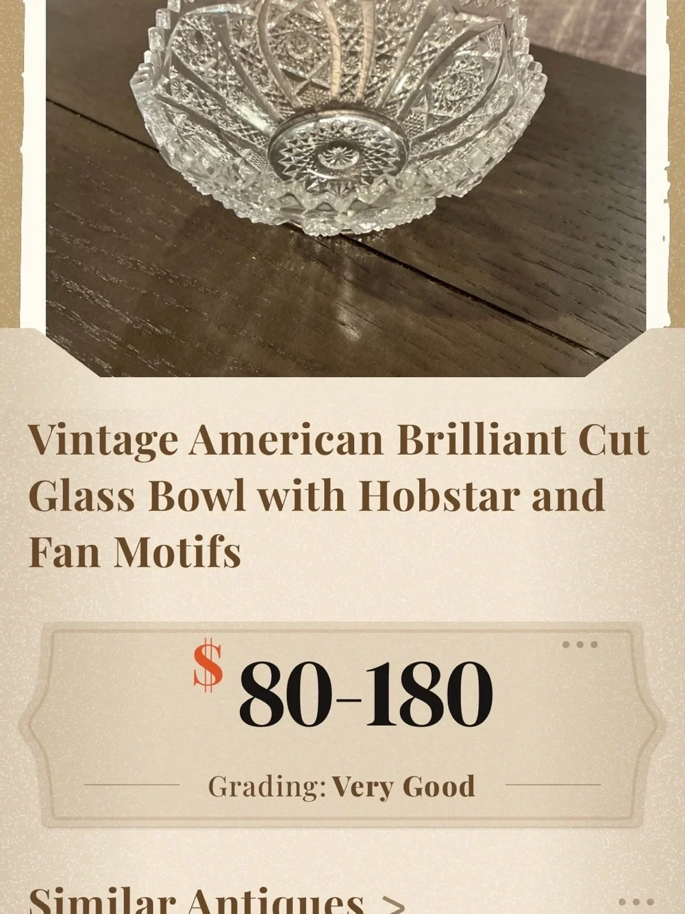 Clear Cut Glass Serving Set - Elegant Crystal-Style Pieces